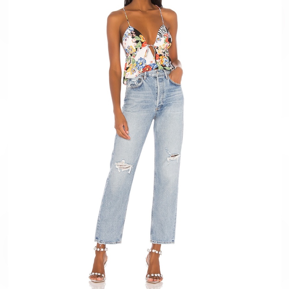 NWT! Super down Isla top